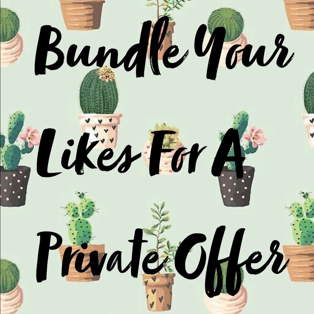 Bundle Your Likes and Receive A Private Offer! ❤️